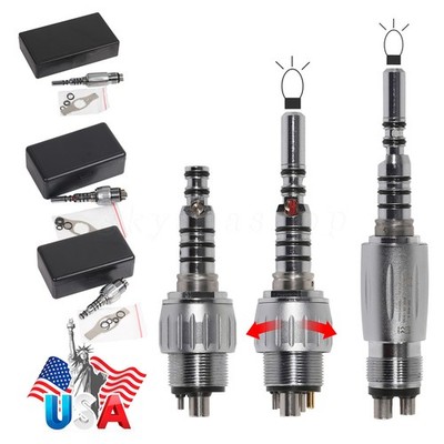 For KaVo MULTIflex Coupler 4/6Hole Coupling Dental Fiber Optic Turbine Handpiece