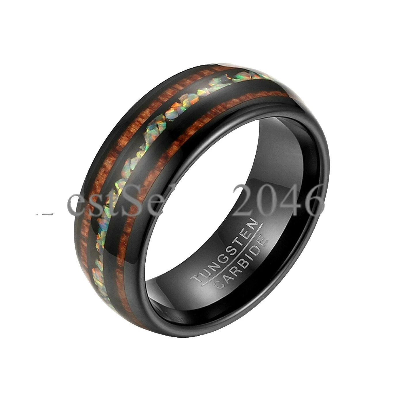 Banda de Pasatiempo y manualidades de madera Anillos de Moda