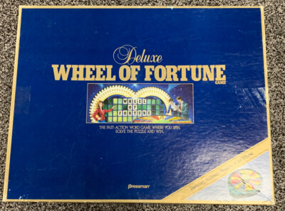 専用　Wheel of Fortune　英語版 Deluxe Vintage Wheel of Fortune 1987 2nd Edition Game by Pressman