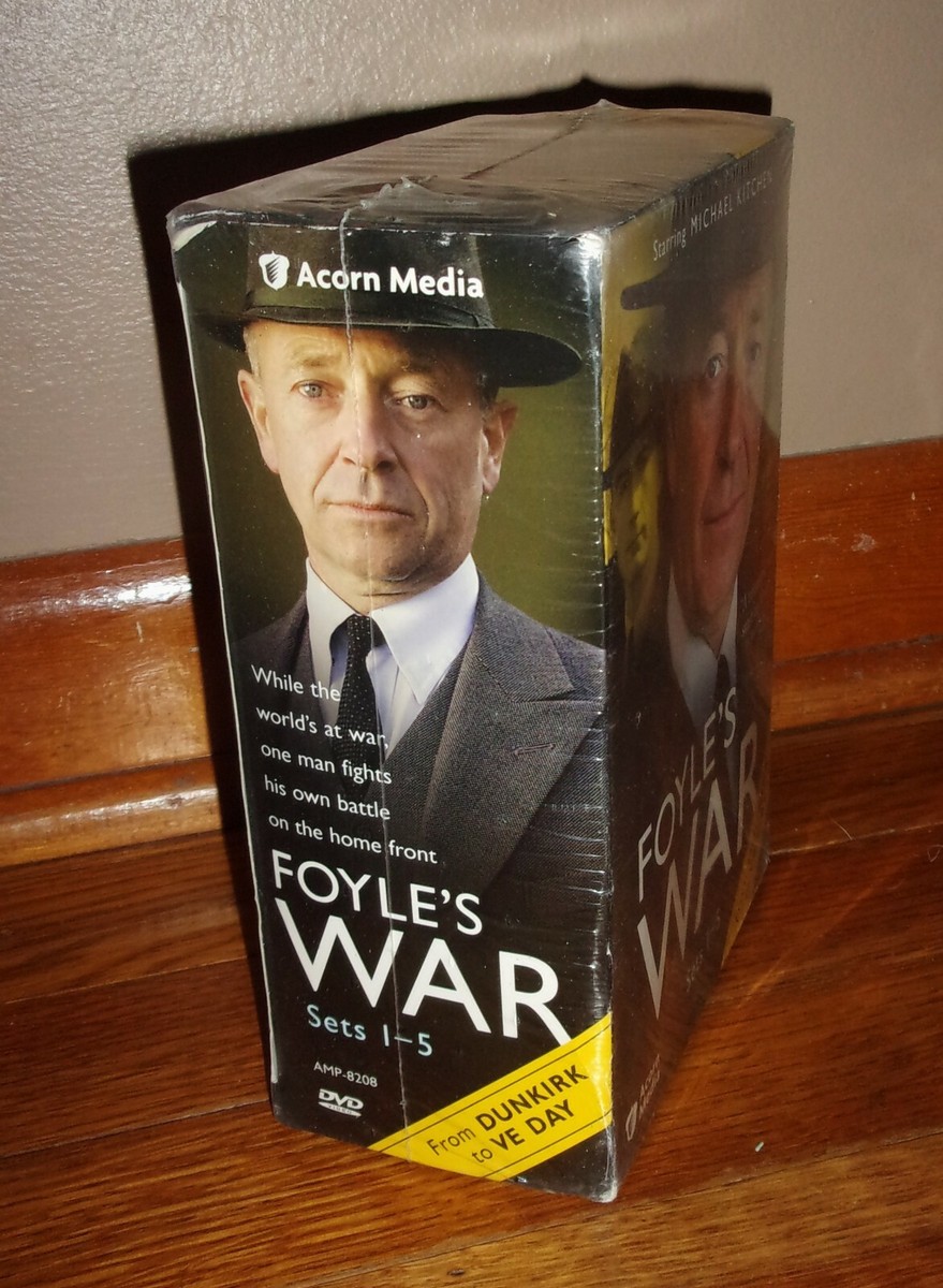 FOYLE'S WAR-Sets 1-5-From Dunkirk to VE Day-Michael Kitchen-NEW