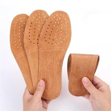 Leather Shoe Insoles Ultra Thin Breathable Large Size Absorb Sweat Shoes Pads