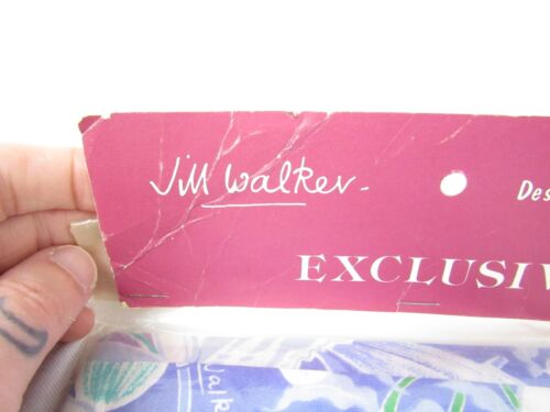 Jill Walker Orchid Print 100% Cotton Fabric - Sealed - Vintage Barbados 3.5 Yds - Picture 2 of 5