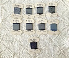 Elsa Williams Needlepoint Embroidery 7 Ply Silk Fibers Lot of 9 Cards 501 & 502