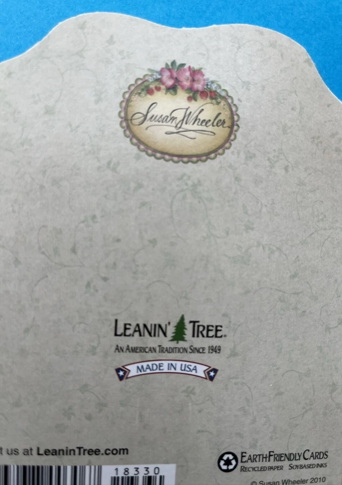 Susan Wheeler Leanin' Tree Rabbit  Get Well soon greeting card - Image 4 of 4