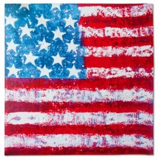 Labor Day Patriotic Bandana American Flag Bandana 100 Cotton Multi-Purpose V...