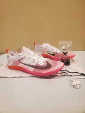 Nike Zoom Victory XC 5 Cross Country Spikes White Pink AJ0847 102 Mens Size 11.5