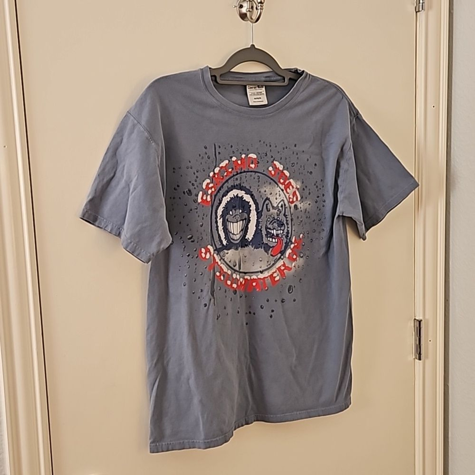 ESKIMO JOE'S Comfort Wash Cotton Crazy Weather Short Sleeve T-shirt