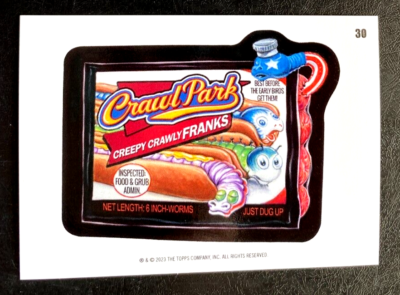 2023 TOPPS WACKY PACKAGES ALL NEW SERIES! CRAWL PARK CARD 30 | eBay