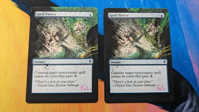 Altered MTG Spell Pierce (2 cards)