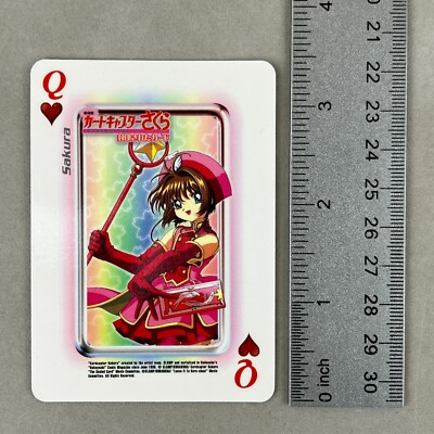 カードキャプターさくら　CARDCAPTOR メタリックカード NO.098 2003 Pioneer Cardcaptor Sakura Queen of Hearts Promo Anime Trading