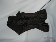 Vintage Victoria's Secret Black Lace Underwire Body Suit 34 B