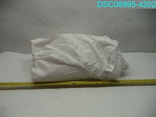 QTY 48:50 COTTON AND 50 POLYESTER WHITE TWIN FITTED SHEETS 39 x 80 x 12"