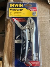 Irwin Vise-Grip 5" Curved Jaw Locking Multi Pliers 5WR, 1923454 **28-TOP**