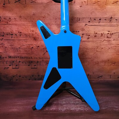 Chinese Electric Guitar Dimebag Dean ML From Hell Blue Lighting