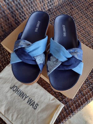 Casual Sandals Johnny Was Flip Flops Women's Beach Sandals