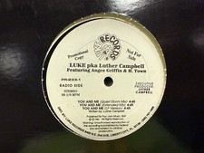 Luke LUTHER CAMPBELL HEAD HEAD& MORE HEAD 12" 1992 PR-233 BASS DJ PROMO