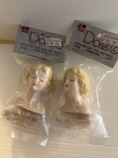 Mangelsen's Doll Porcelain  Head  Hands  Woman  161-20  Set of 2