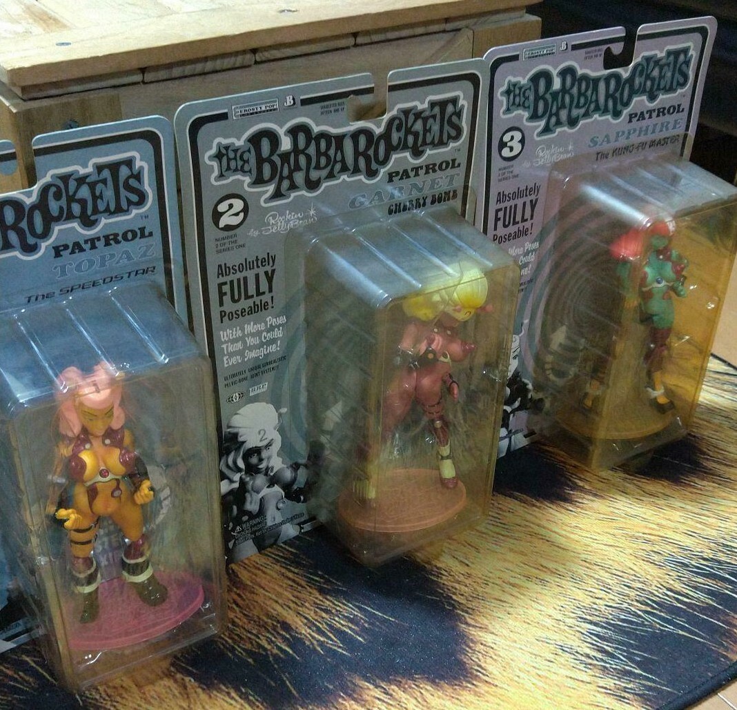 THE BARBAROCKETS☆ROCKIN JELLBEAN☆①②③☆セット バーバロケッツ