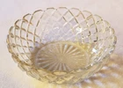 Waterford/Waffle Clear Crystal Bowl 5.5"