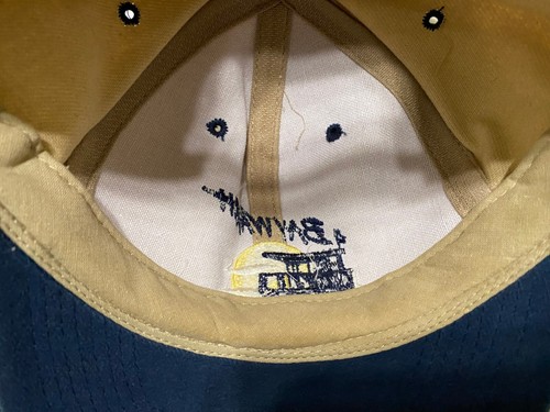 David Hasselhoff signed Autogramm Baywatch Mütze Baumwolle Kappe beige Strapback Vintage - Bild 7 von 12