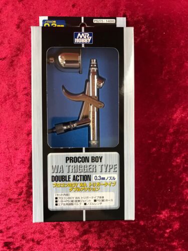 NEW GSI Creos Mr.Hobby PS275 PROCON BOY WA Trigger Type Double Action Airbrush - Picture 1 of 8