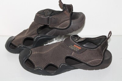 Amazon Crocs Crocs Men's Swiftwater Mesh Deck Sandal Crocs