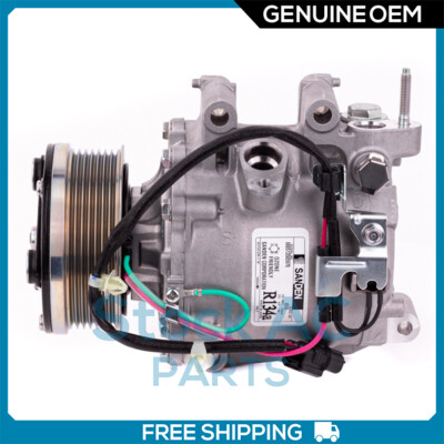 New OEM A/C Compressor for Honda Civic 1.8L - 2006 to 2011 - OE