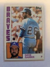 1984 TOPPS GENE GARBER #466 NM