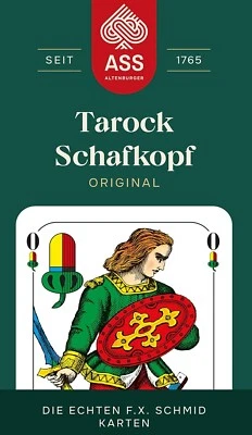 ASS ALTENBURGER 10 Stück Tarock / Schafkopf Karten Spiele Bayrisches Bild Original von ASS