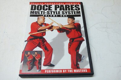 DOCE PARES Multi-Style System Volumes 1 Masters Valflex DVD Eskrima Ali-Arnis