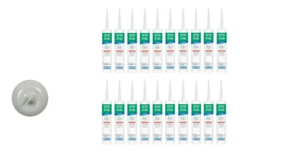 Silicona Ottoseal S100 Otto Chemie Premium silicona sanitaria C94 gris plata