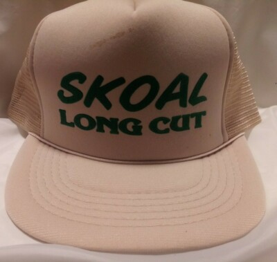 Vintage Skoal Snapback Hat Tan | eBay