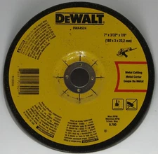 DeWalt 7” x 3/32” 10 Pack, Metal Cut-Off / Grinding Wheel DWA4524 New