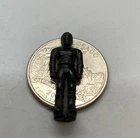 Mighty Morphin Power Rangers Thunderzord 1” Mini Black Ranger Figure, Vintage