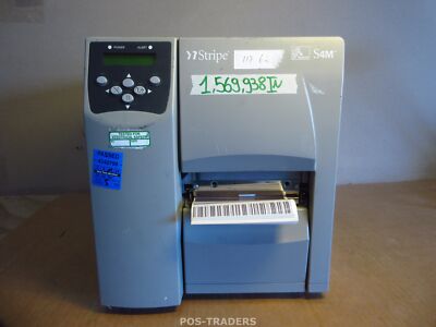 Zebra S4M S4M00-200E-0200T Barcode Label Printer LAN USB-B SERIAL- 1.569.938 IN