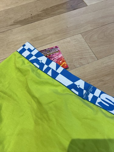 LAST ONE !!! LIME ALMOST NAKED with blue/white andrew christian-medium - Picture 8 of 9