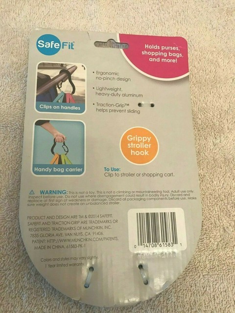 safe fit stroller hook