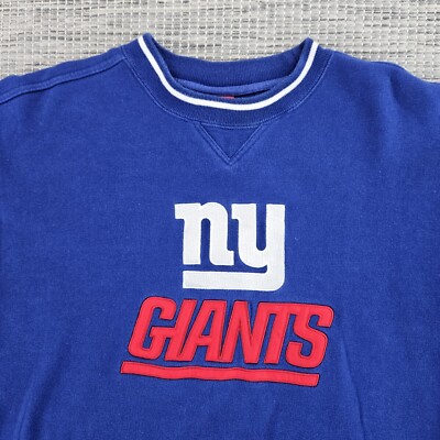NIKE 80's ビンテージ NEW YORK GIANTS スウェットシャツ New York Giants Skyline Sweatshirt Nike Men Size XL Red Blue Long