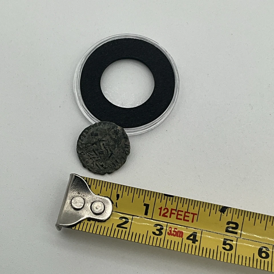 Ancient🪙 27 BC — 476 AD Imperial Ancient Roman Copper Coin Artifact A1 - Image 3 of 4