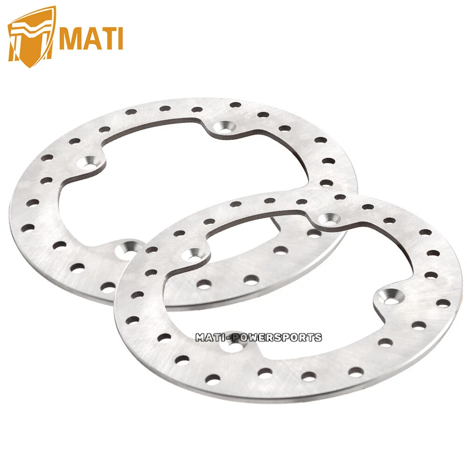 Rotor de disco de freno delantero/trasero 2 piezas para Cam-Am Renegade 1000 850 800 650 570 500 Foto 4 de 4