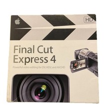 Apple Final Cut Express 4