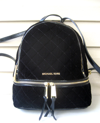 Michael Kors Black Backpack with Gold Hardware MICHAEL MICHAEL KORS Black Women main image 3
