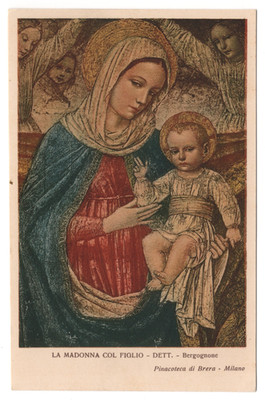 Bergognone - La Madonna col Figlio - Pinacoteca di Brera Milano