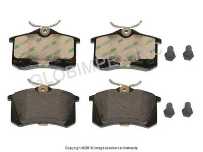FOR VOLKSWAGEN (2015) Brake Pad Set REAR TEXTAR + 1 YEAR WARRANTY