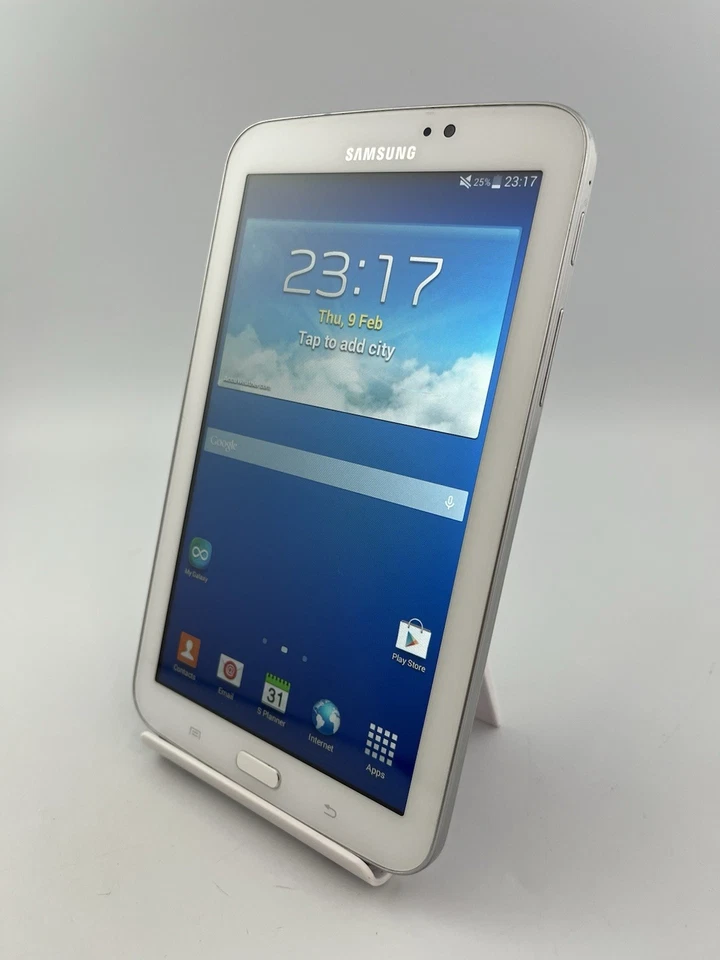 Samsung Galaxy Tab 3 7.0 SM-T210 Tablet Wi-Fi – Android – 8GB – White – Used - Image 3 of 4