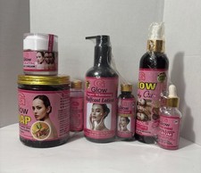 G Glow Soap, Super Whitening H/C Lotion, Oil, Face Cream  Serums 7 Pieces Combo