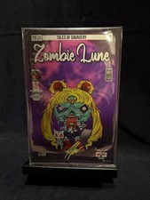 Tales of Savagery: Zombie Lune #1 1/1 cubierta de metal firmada por Joe Doyle con certificado de autenticidad