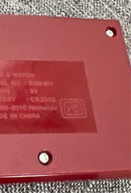 Nintendo Game & Watch BALL Console Red Tested Used Good Condition 2010 Reprint