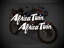 Two Honda Africa Twin Vintage Decals Stickers For Rd03 Rd04 Rd07 Crf1000 Crf Two Honda Africa Twin Vintage Decals Stickers For Rd03 Rd04 Rd07 Crf1000 Crf