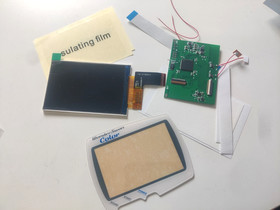 Bandai WonderSwan Color IPS LCD Screen Kit High Brightness Backlight Mod WSC